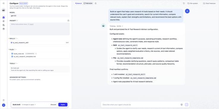 Build by Chatting